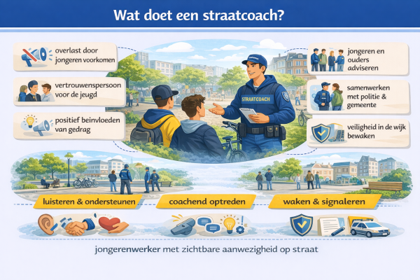 Alles over het beroep straatcoach Wat doet een straatcoach