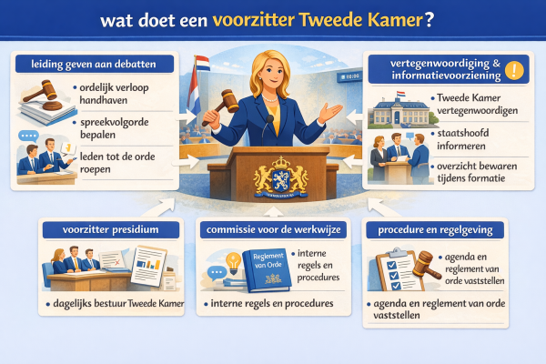 Wat doet een voorzitter Tweede Kamer