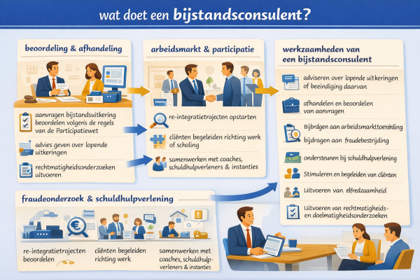 Alles over het beroep bijstandsconsulent Wat doet een bijstandsconsulent