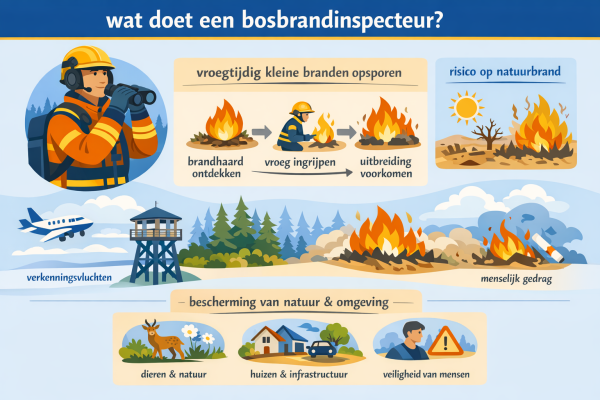 Wat doet een bosbrandinspecteur