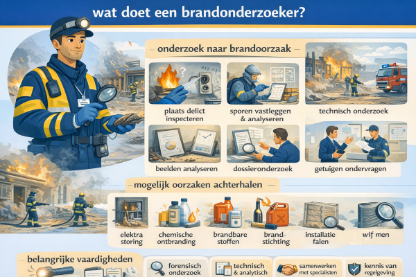 Wat doet een brandonderzoeker