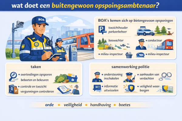 Wat doet een buitengewoon opsporingsambtenaar