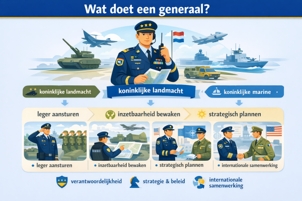 Alles over het beroep generaal Wat doet een generaal