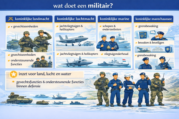 Wat doet een militair