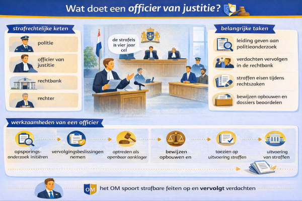 Wat doet een officier van justitie