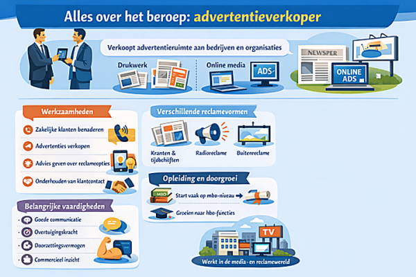 Wat doet een advertentieverkoper