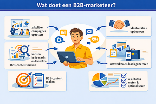 Wat doet een B2B-marketeer