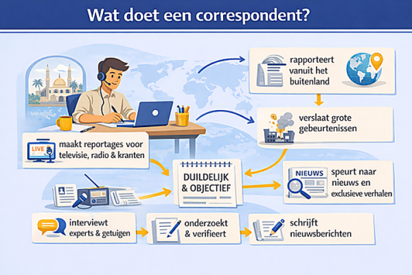Alles over het beroep correspondent Wat doet een correspondent