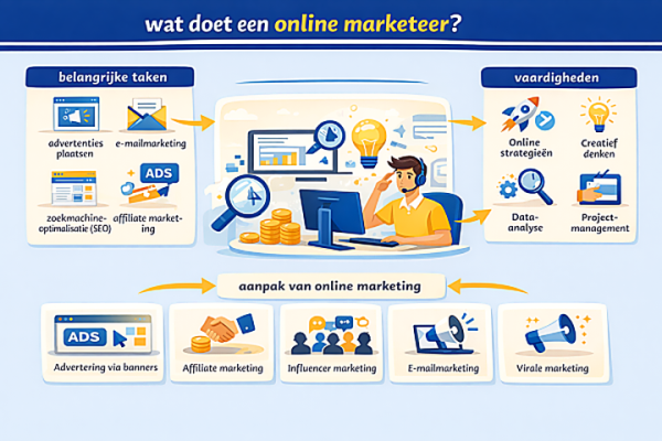 Wat doet een online marketeer