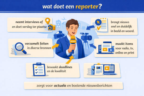 Wat doet een reporter