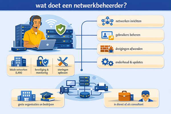 Wat doet een netwerkbeheerder