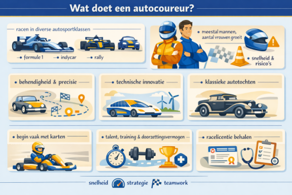 Wat doet een autocoureur