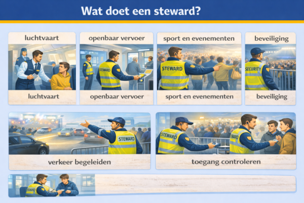 Wat doet een steward