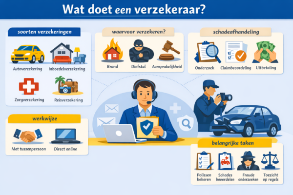 Wat doet een verzekeraar