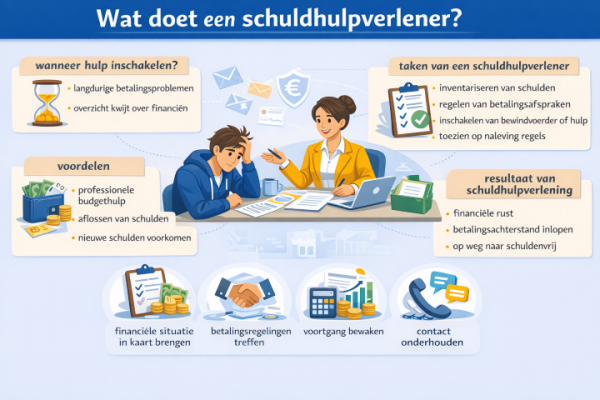 Wat doet een schuldhulpverlener
