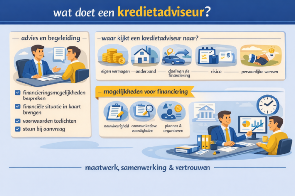 Wat doet een kredietadviseur