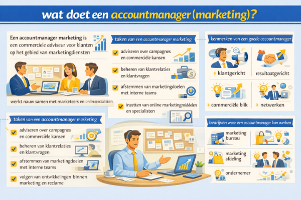 Wat doet een accountmanager (marketing)