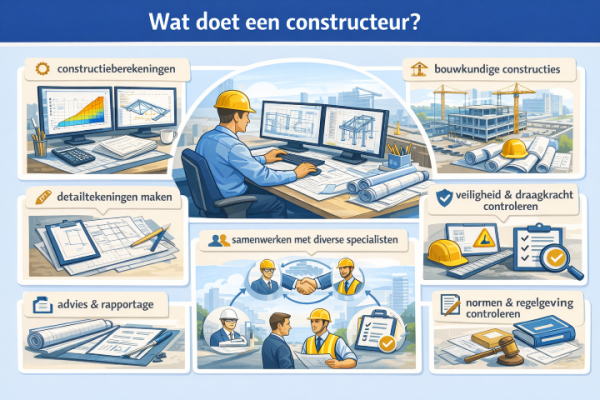 Alles over het beroep constructeur Wat doet een constructeur