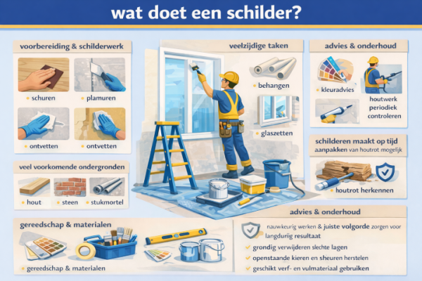 Wat doet een schilder