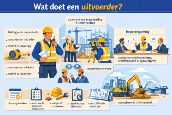 Alles over het beroep uitvoerder Wat doet een uitvoerder