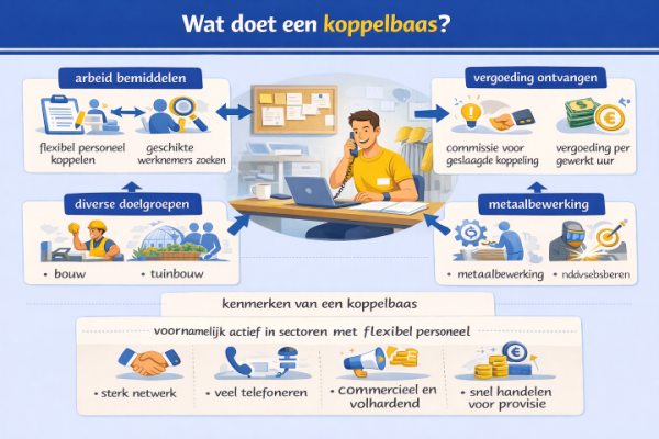 Alles over het beroep koppelbaas Wat doet een koppelbaas