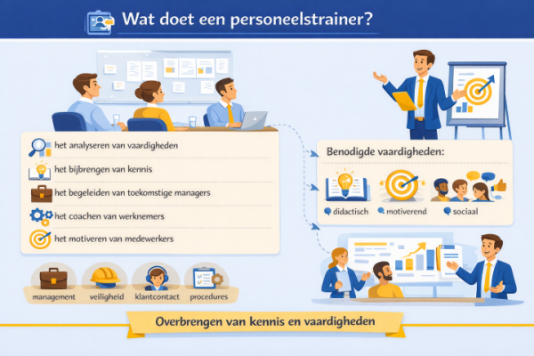 Wat doet een personeelstrainer
