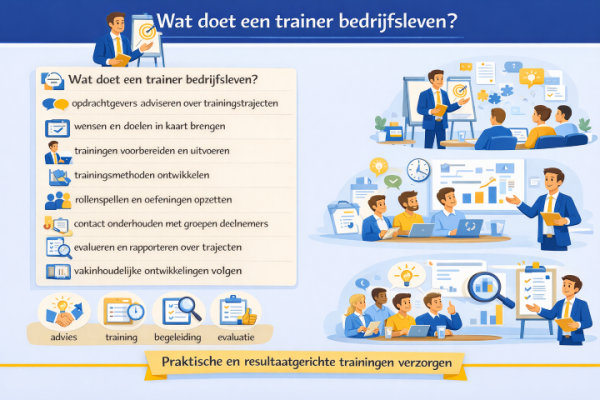 Wat doet een trainer bedrijfsleven