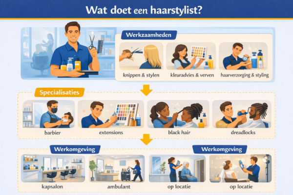 Wat doet een haarstylist