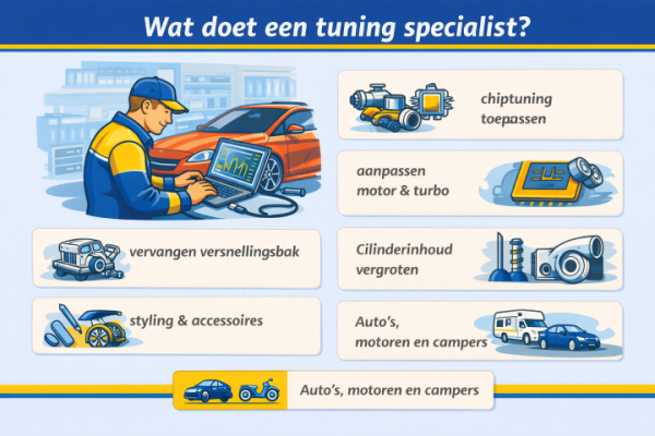 Alles over het beroep tuning specialist Wat doet een tuning specialist