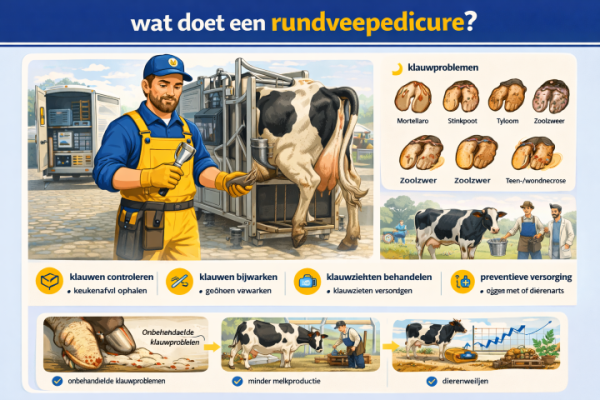 Alles over het beroep rundveepedicure Wat doet een rundveepedicure