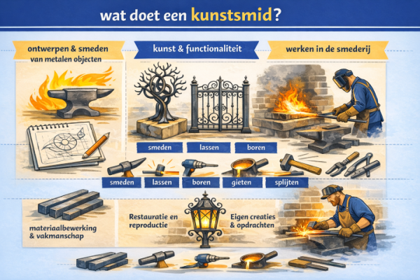 Wat doet een kunstsmid