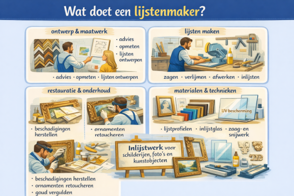 Wat doet een lijstenmaker