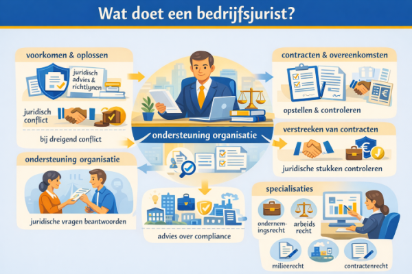 Alles over het beroep bedrijfsjurist Wat doet een bedrijfsjurist