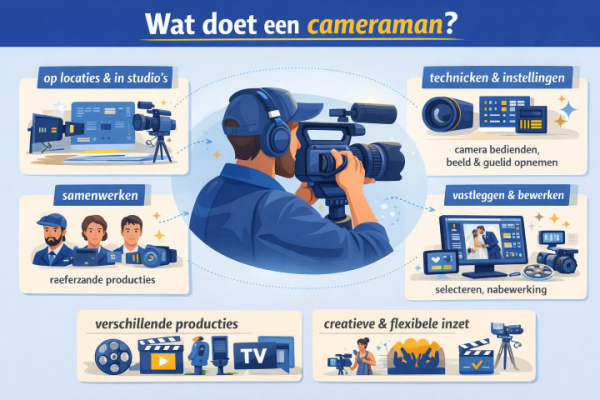 Wat doet een cameraman