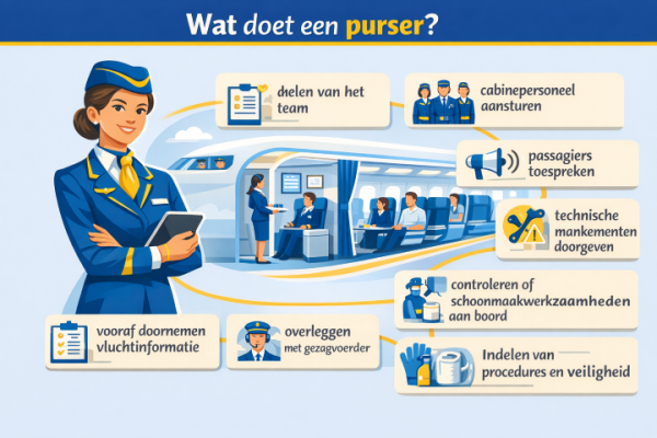 Wat doet een purser