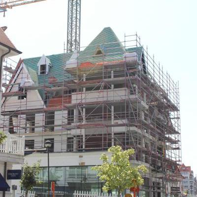 Appartementen in aanbouw Knokke